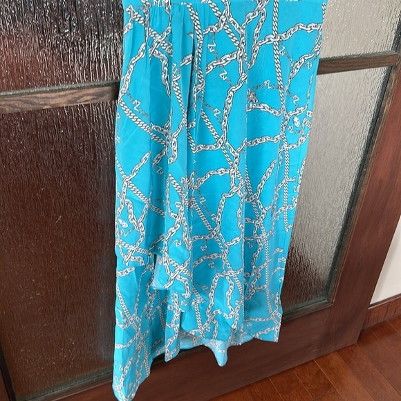 Zadig &Voltaire Elegant Turquoise Patterned Dress size Medium - Picture 10 of 15